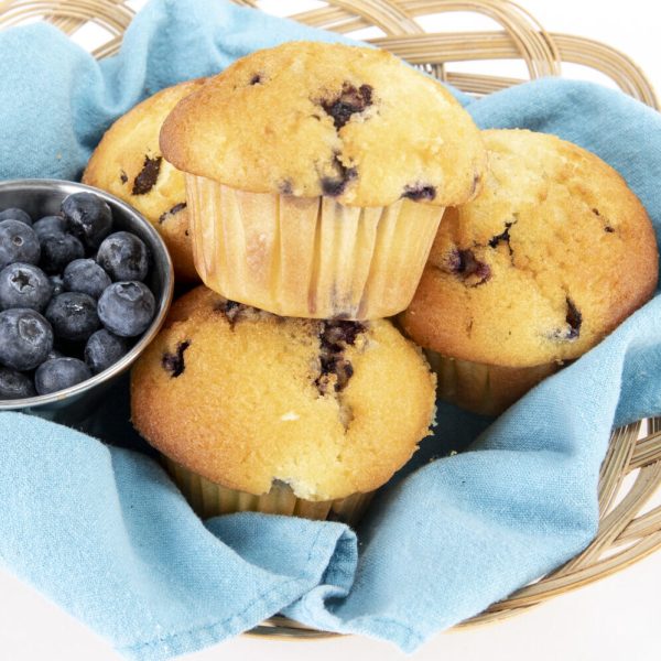 gluten-free blueberry muffins
