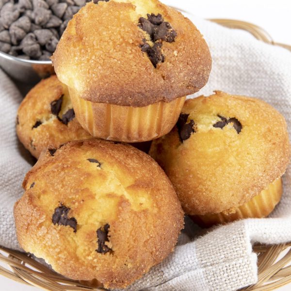gluten-free chocolate chip muffins