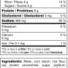 Plain Bagels - Nutrition Label